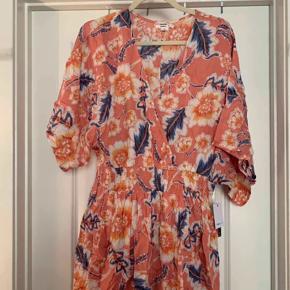NWT O’Neill Floral print light summer dress